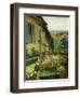 The Artist's Garden, Le Jardin de L'Artiste-Henri Martin-Framed Giclee Print