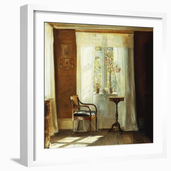 The Artist's Home at Lyngby-Carl Holsoe-Framed Giclee Print