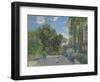 The Artist's House at Argenteuil, 1873-Claude Monet-Framed Giclee Print