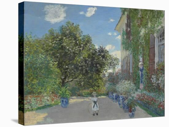 The Artist's House at Argenteuil, 1873-Claude Monet-Stretched Canvas