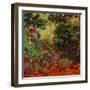 The Artist's House at Giverny, Seen from the Rose Garden, 1922-1924-Claude Monet-Framed Giclee Print