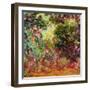 The Artist's House from the Rose Garden, 1922-24-Claude Monet-Framed Giclee Print