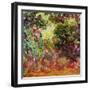 The Artist's House from the Rose Garden, 1922-24-Claude Monet-Framed Giclee Print