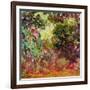 The Artist's House from the Rose Garden, 1922-24-Claude Monet-Framed Giclee Print