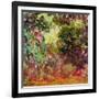 The Artist's House from the Rose Garden, 1922-24-Claude Monet-Framed Giclee Print