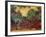 The Artist's House from the Rose Garden, 1922-24-Claude Monet-Framed Giclee Print