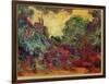 The Artist's House from the Rose Garden, 1922-24-Claude Monet-Framed Giclee Print