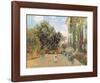 The Artist's House-Claude Monet-Framed Art Print