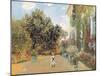 The Artist's House-Claude Monet-Mounted Art Print