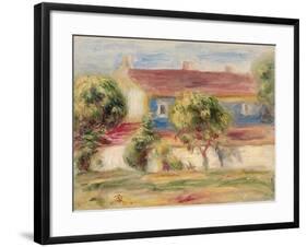 The Artist's House-Pierre-Auguste Renoir-Framed Giclee Print