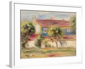 The Artist's House-Pierre-Auguste Renoir-Framed Giclee Print