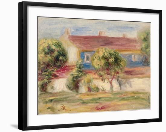 The Artist's House-Pierre-Auguste Renoir-Framed Giclee Print