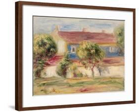 The Artist's House-Pierre-Auguste Renoir-Framed Giclee Print