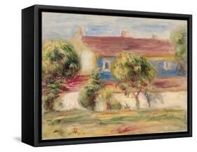 The Artist's House-Pierre-Auguste Renoir-Framed Stretched Canvas