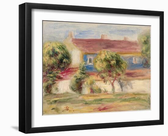 The Artist's House-Pierre-Auguste Renoir-Framed Giclee Print