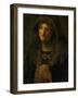 The Artist's Mother, as Prophetess Hannah-Rembrandt van Rijn-Framed Giclee Print