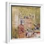 The Artist's Mother Taking Breakfast, 1899-1904-Edouard Vuillard-Framed Giclee Print