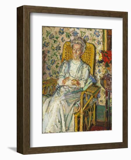 The Artist's Mother-Harold Gilman-Framed Giclee Print