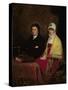 The Artist's Parents, 1813 (Panel)-Sir David Wilkie-Stretched Canvas