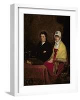 The Artist's Parents, 1813 (Panel)-Sir David Wilkie-Framed Giclee Print