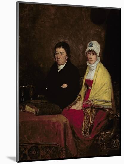 The Artist's Parents, 1813 (Panel)-Sir David Wilkie-Mounted Giclee Print