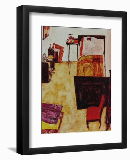 The Artist's Room in Neulengbach (My Living Room), 1911-Egon Schiele-Framed Giclee Print