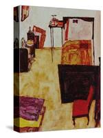 The Artist's Room in Neulengbach (My Living Room), 1911-Egon Schiele-Stretched Canvas