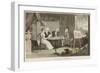 The Artist's Room-Thomas Rowlandson-Framed Art Print