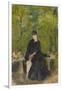 The Artist's Sister Edma Seated in a Park, 1864-Berthe Morisot-Framed Giclee Print