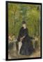 The Artist's Sister Edma Seated in a Park, 1864-Berthe Morisot-Framed Giclee Print