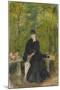 The Artist's Sister Edma Seated in a Park, 1864-Berthe Morisot-Mounted Giclee Print