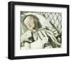 The Artist's Son Asleep-Claude Monet-Framed Premium Giclee Print