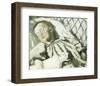 The Artist's Son Asleep-Claude Monet-Framed Premium Giclee Print