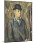 The Artist's Son, Paul, 1885-90-Paul Cezanne-Mounted Giclee Print