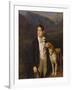 The Artist's Son with a Dog, 1836-Ferdinand Georg Waldmüller-Framed Giclee Print