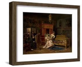 The Artist's Studio, 1876-Ignacio Leon Y Escosura-Framed Giclee Print