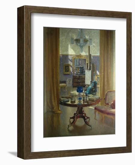 The Artist's Studio, 1921-Patrick William Adam-Framed Giclee Print