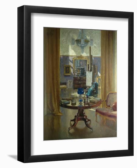 The Artist's Studio, 1921-Patrick William Adam-Framed Giclee Print