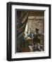 The Artist's Studio, C.1665-66-Johannes Vermeer-Framed Giclee Print