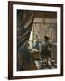 The Artist's Studio, C.1665-66-Johannes Vermeer-Framed Giclee Print