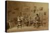 The Artist's Studio, Caracas, Venezuela, 1854-Camille Pissarro-Stretched Canvas