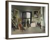 The Artist's Studio, Rue De La Condamine, Paris, 1870-Frédéric Bazille-Framed Giclee Print