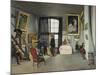 The Artist's Studio, Rue De La Condamine, Paris, 1870-Frédéric Bazille-Mounted Giclee Print