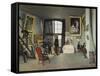 The Artist's Studio, Rue De La Condamine, Paris, 1870-Frédéric Bazille-Framed Stretched Canvas