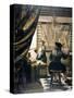 The Artist's Studio-Johannes Vermeer-Stretched Canvas