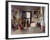 The Artist's Studio-Frederic Bazille-Framed Giclee Print