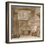 The Artist's Studio-Rembrandt van Rijn-Framed Giclee Print