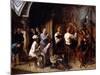 The Artist's Studio-Francois Auguste Biard-Mounted Giclee Print