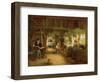 The Artist's Visit-Frederick Daniel Hardy-Framed Giclee Print