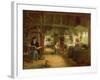 The Artist's Visit-Frederick Daniel Hardy-Framed Giclee Print